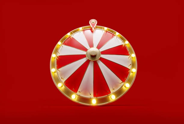 Live lottery draw studio with multiple camera angles and dealer conducting the draw